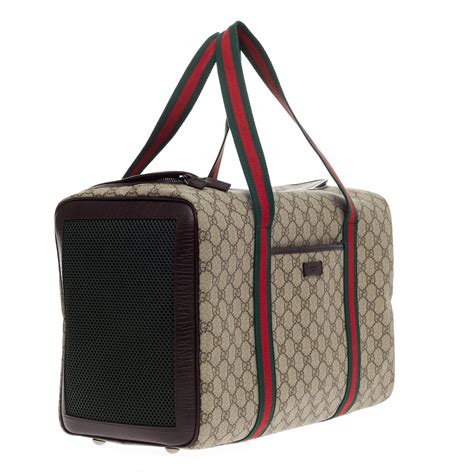 gucci pet carrier replica|gucci pet carrier for sale.